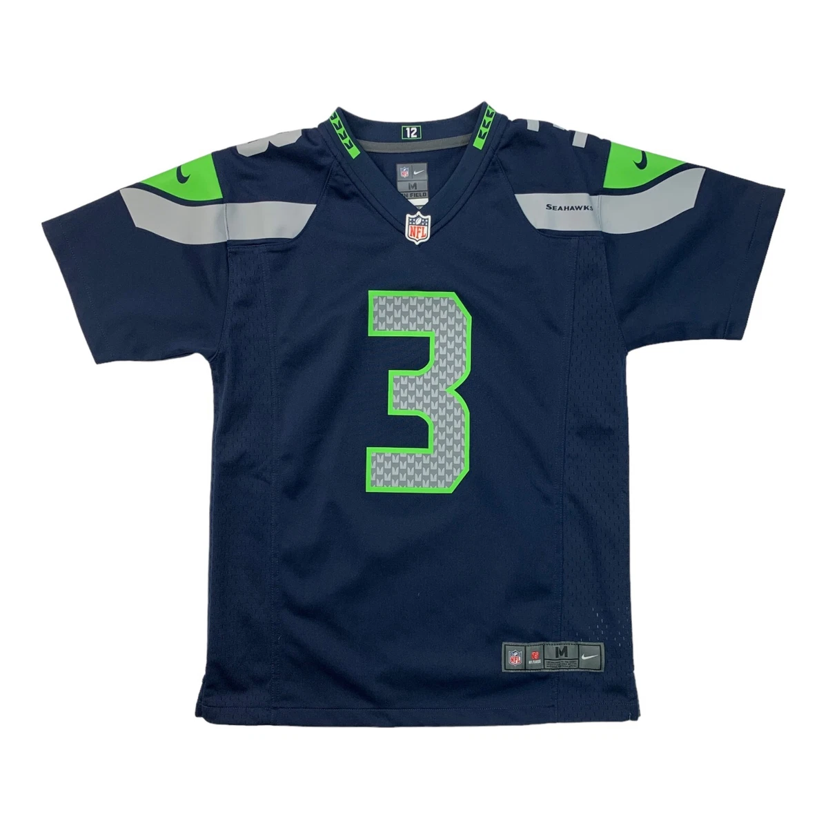 Russell wilson jersey sales youth medium