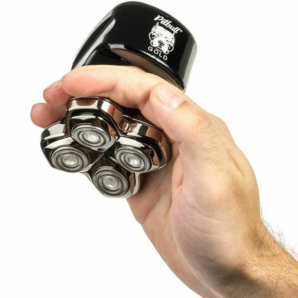 Skull Shaver Pitbull Gold PRO Head and Face Shaver for Men, Men Grooming Kit - Image 3 of 4