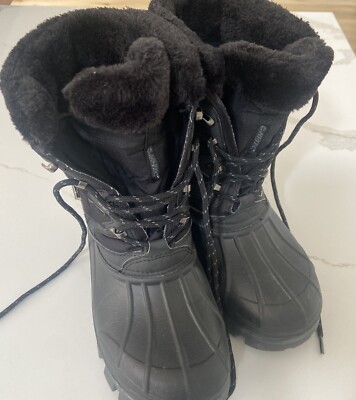 Hi-Tec Men’s Winter Lace up Boots size 13 Hi-Tec Mens Rock Mid Wp Lace Up Hiking Ankle Boots - Walmart.com main image 3