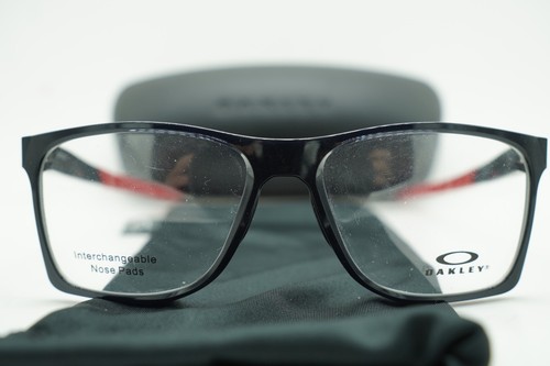 OAKLEY OX8173-0255 BLACK INK AUTHENTIC DESIGNER EYEGLASSES 55-16 141 W/CASE - Picture 2 of 4