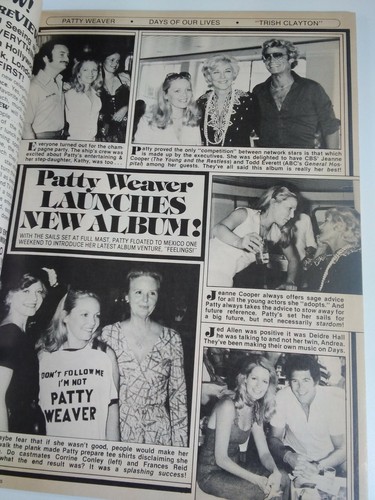 Daytimers Vtg 1977 Soap Opera Hollywood Oct James Harben Harmon Stewart Farrah - Picture 7 of 12