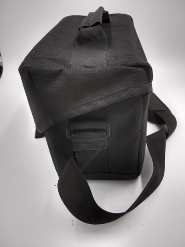 Canon Camera Lens Case Nylon Padded Black Shoulder Strap - Picture 2 of 4