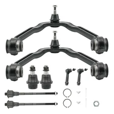 8pcs Tie Rod Ends Control Arm Suspension Kit For 2001-2005 2006 Chevrolet Tahoe