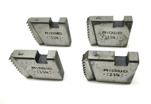 Ridgid 66220 12R 1-1/4 inch BSPP Dies - Picture 5 of 10