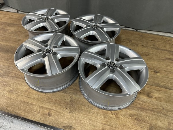 Set Cerchi In Lega Originali Thunder Vw T5 T6 Multivan 7H0601025H Cerchi 7Jx17 ET55-image