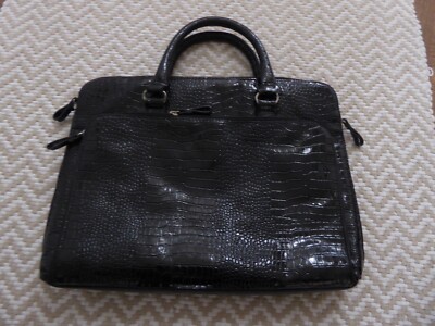 Handtasche in schwarz in Kunstleder von Orsay