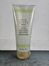 Mary Kay SATIN HANDS White Tea Citrus Silkening Shea Lotion Full Size NEW