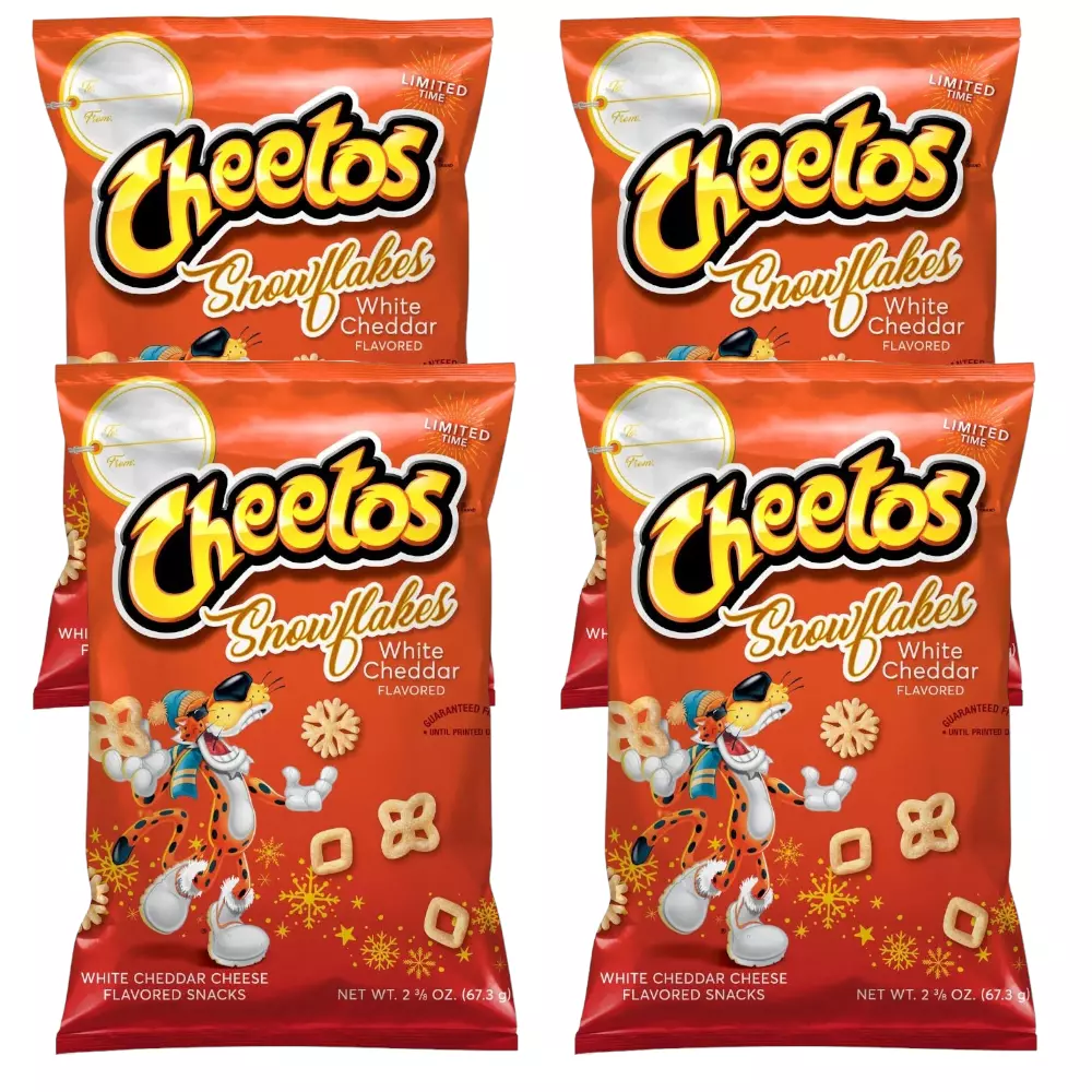 Cheetos 7 oz White Cheddar Snowflakes - 62841