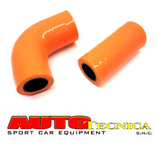 2 MANICOTTI SCARICO OLIO IN COPPA LANCIA DELTA EVOLUZIONE HF INTEGRALE 16V TUBI 