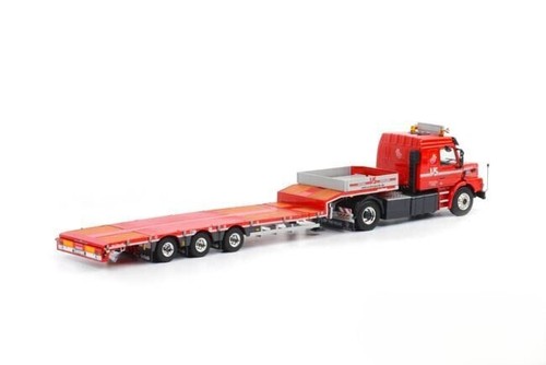 WSI 1:50 Schilling Scania 3 Torpedo Nooteboom low loader Truck Diecast - Picture 2 of 3