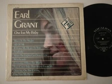 EARL GRANT LP ONE FOR MY BABY 1969 VOCALION VL 73893 SHRINK 1ST PRESS 
