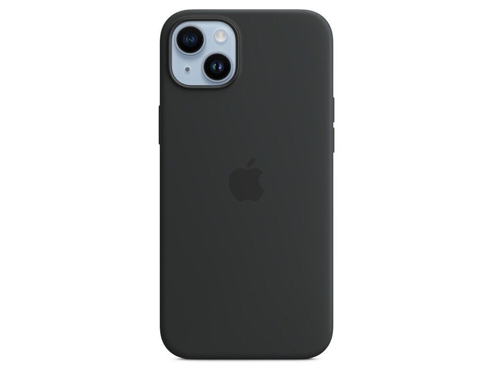 Apple Silicone Case with MagSafe for iPhone 14 Plus - Midnight