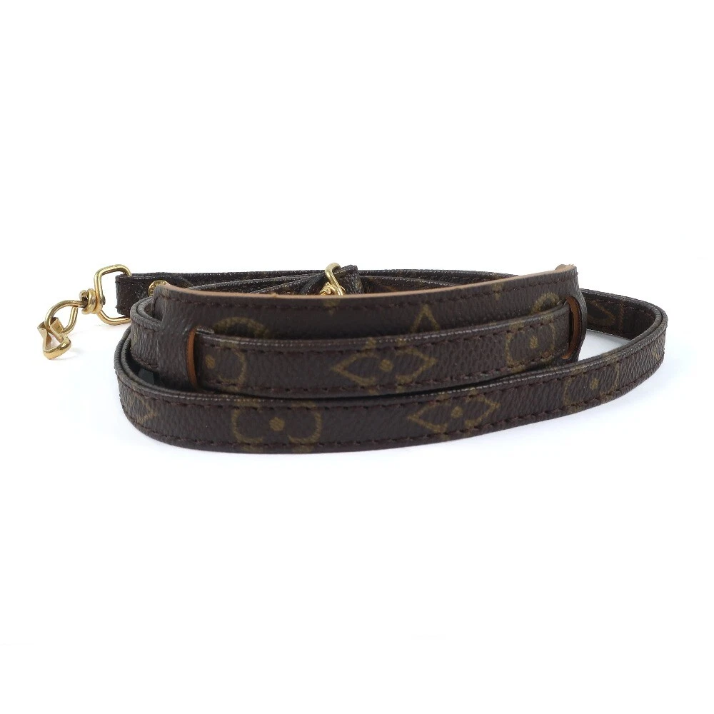 Louis Vuitton Monogram Canvas Shoulder Strap Brown