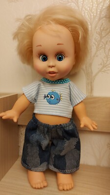 So Innosent Synthia Galoob Baby Face Puppe 1990 als kleiner besorgter Bruder