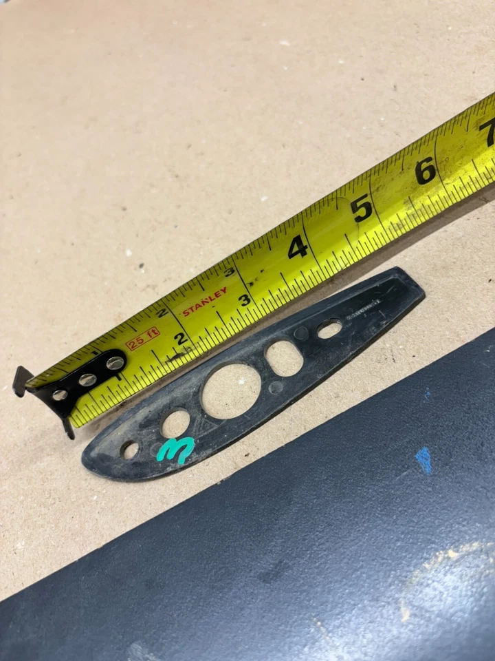 1 USED SIDE MIRROR GASKET MOUNT SHIM CAMARO NOVA IMPALA CHEVELLE GTO 20100051 OE - Image 4 of 4