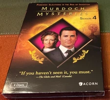 Murdoch Mysteries: Season 04 (DVD, 2011) NEW, SEALED