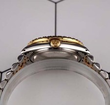 Rolex Men's Datejust 36mm YG & Steel ICED 2.25ct Diamonds Silver Dial Watch 8