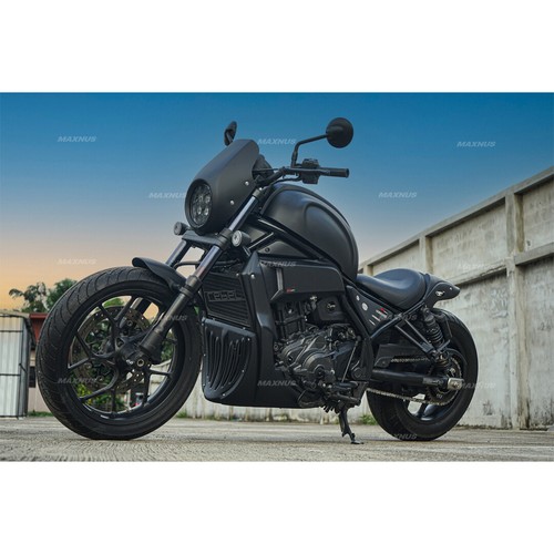 Full Set Of 2 Pieces Under Fairing & Cover Engine HONDA REBEL CMX 1100 2020-2024 - Picture 13 of 14
