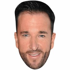 Michael Wendler Smile Celebrity Mask, Flat Card Face