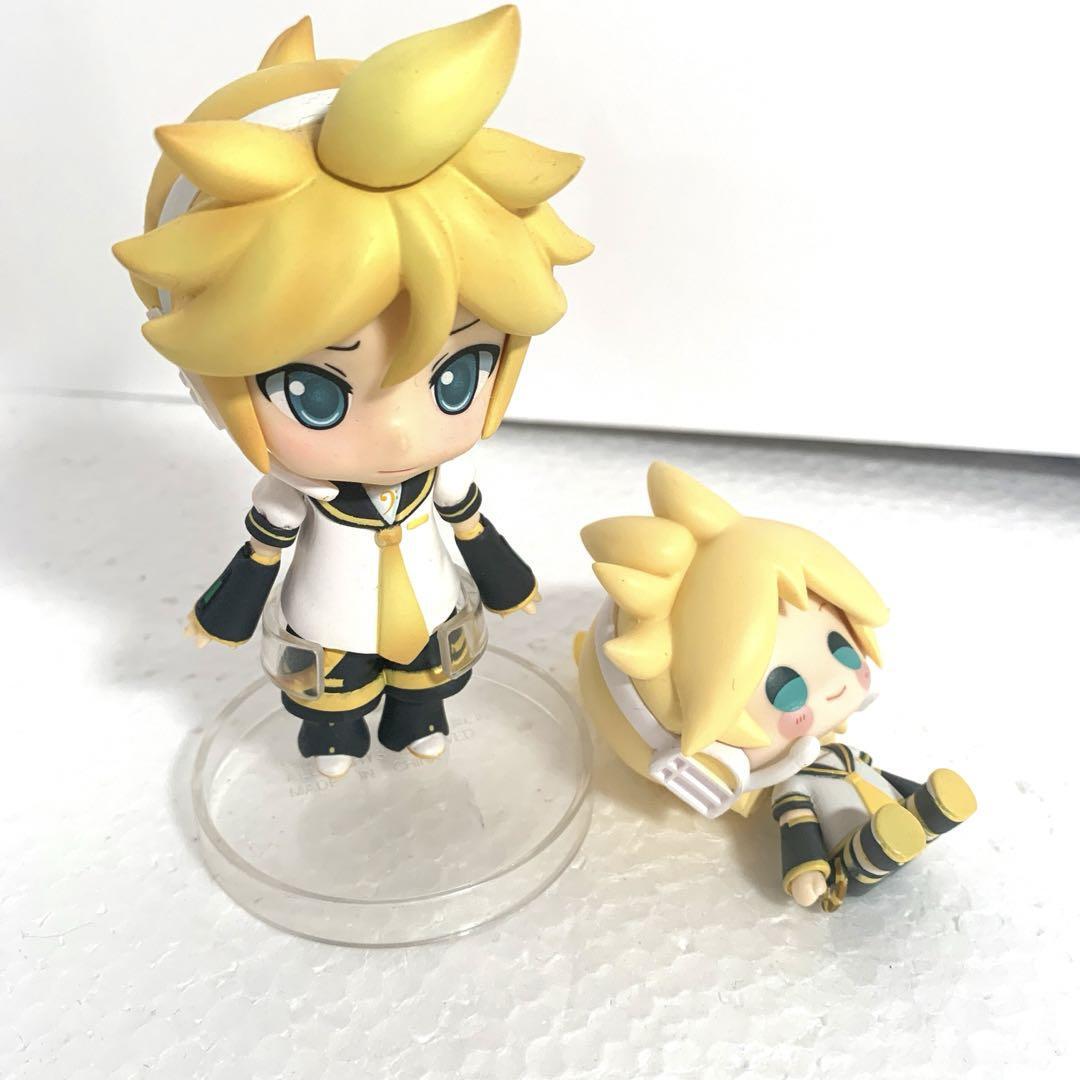 Kagamine Len Figure Lot of 2 Nendoroid Good Smile Company