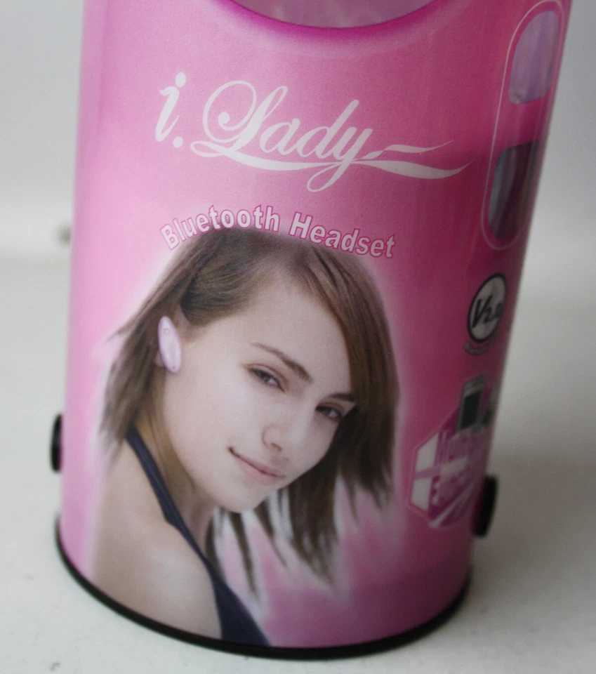 RARO AURICULAR BLUETOOTH I.TECH I.LADY ¡NUEVO COMO NUEVO! Foto 3 de 4