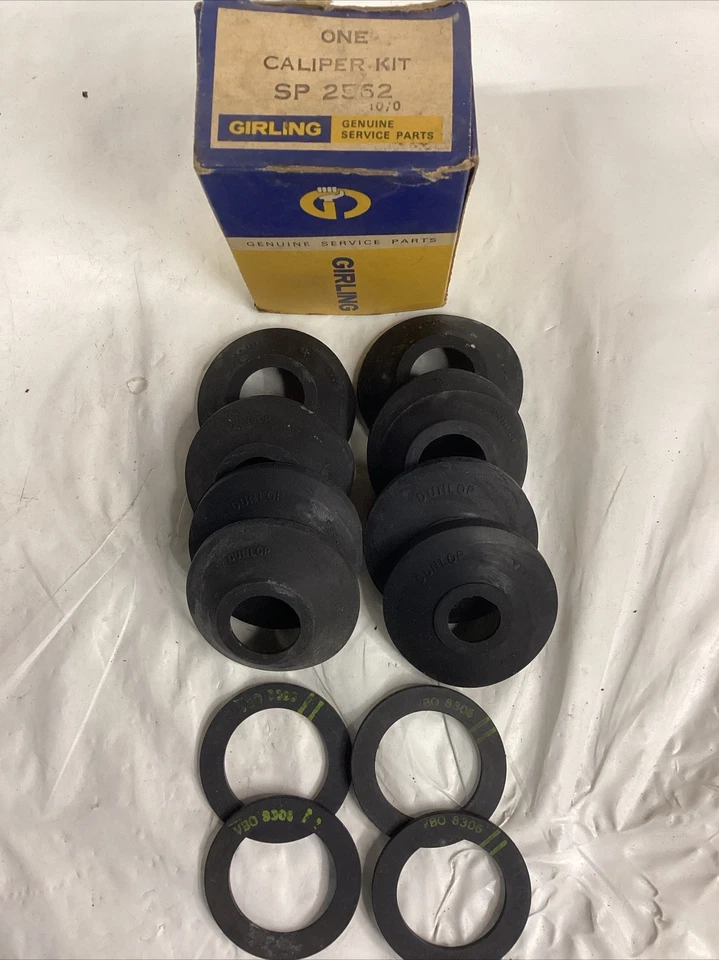 Jaguar MK X 3.8L Only NOS Girling (Dunlop) Front Caliper Kit - Imagen 4 de 4