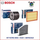 Kit 3 Filtri Tagliando Bosch per DAIHATSU TERIOS
