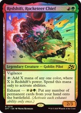 Redshift, Rocketeer Chief - FOIL - Aetherdrift DFT - 0218 - MTG Magic