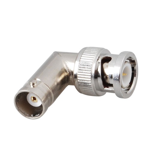 Adaptador de ángulo recto de codo macho a hembra 5 piezas BNC 50 ohmios - Imagen 3 de 4