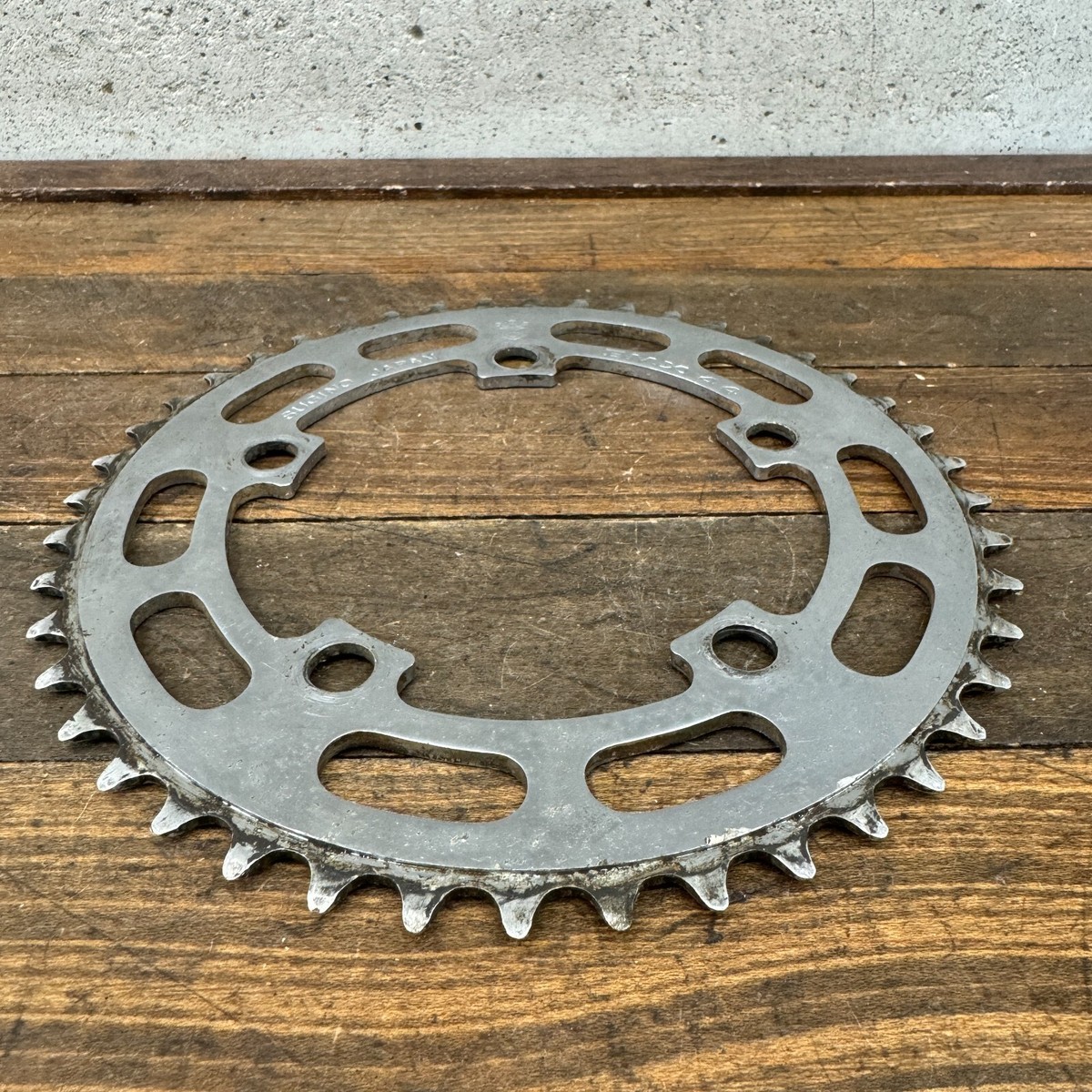Old School BMX Sugino Chrome Chainring 44 Tooth 110 BCD
