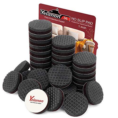 36 Non-Slip Furniture Pads Rubber Furniture Feet Anti-Scratch Floor Protection - Picture 1 of 8