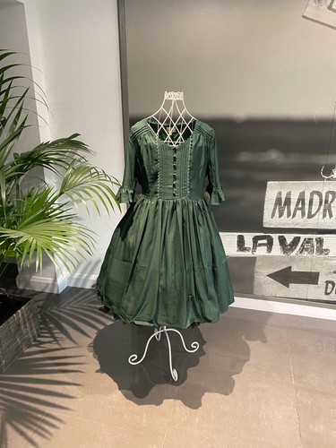 Lindy Bop Francy May Emerald Vintage Style Dress - Picture 4 of 16