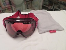 UNISEX BOLLE SKI SNOWBOARD GOGGLES ROSE RED LENS and FRAME NICE