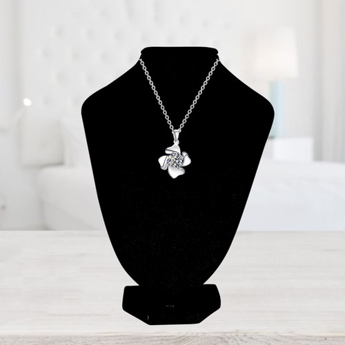 Jewelry Holder Necklace Display Stand Travel Model Mannequin Bust - Picture 11 of 12