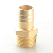 3/4" Male Brass Hose Barbs Barb To 3/4" NPT Pipe Male Thread