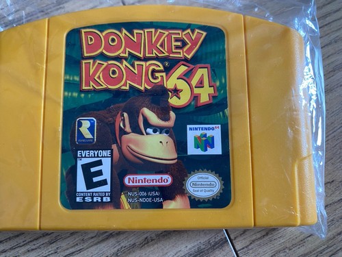 Donkey Kong 64 (Nintendo 64, 1999) Boxed CIB N64 Expansion Pak & Tool NTSC USA - Picture 4 of 20