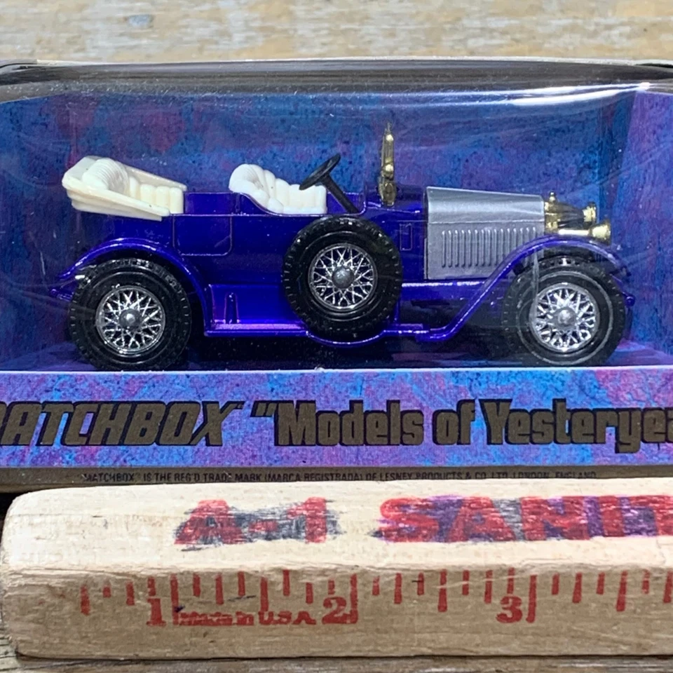 1973 Matchbox, Models of Yesteryear, 1914 Prince Henry Vauxhall, Y-2, NIB - Image 3 of 4