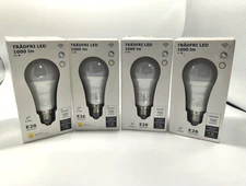 Ikea Tradfri E26 LED 1000 Lumen Dimmable Smart Light Bulb White 11 W. Lot Of 4