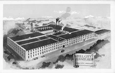 TELL CITY, IN ~  FURNITURE FACTORY OVERVIEW, Pub. KROPP #28271-N ~ 1915-30
