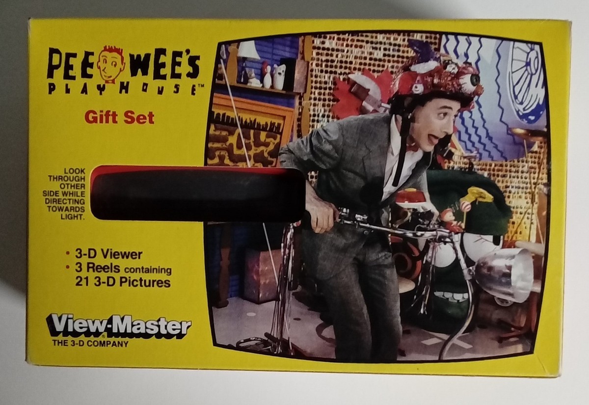 レア！ビューマスター 「ピー・ウィー・プレイハウス」 3Reelセット レア！ビューマスター 「ピー・ウィー・プレイハウス」 3Reel
