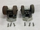 Vintage 1960’s Pair Metal Trucks & Wheels Off "Sidewalk Surfer" Skateboard -Used