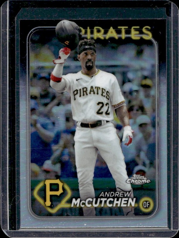 2024 Topps Chrome Andrew McCutchen Refractor #124 Pirates