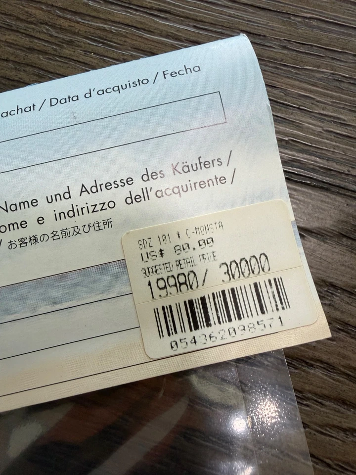 NEW SWATCH SCUBA WATCH C-MONSTA ON THE BEACH SDZ101 LIMITED EDITION #19980 SET - Image 2 of 4