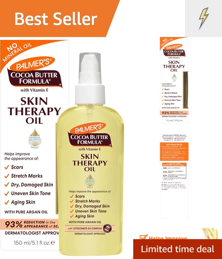 Formula Skin Therapy Moisturizing Body Oil With Vitamin E & Pure...