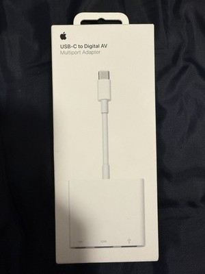 Apple USB-C Digital AV Multiport Adapter (HDMI, USB, USB-C) - Genuine - Sealed