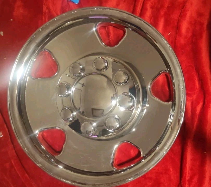 Juego de 4 cubiertas de rueda cromadas 17’ Imp74x Ford F250 SUPER DUTY 05-07 OEM **¡NUEVO!! Foto 3 de 4