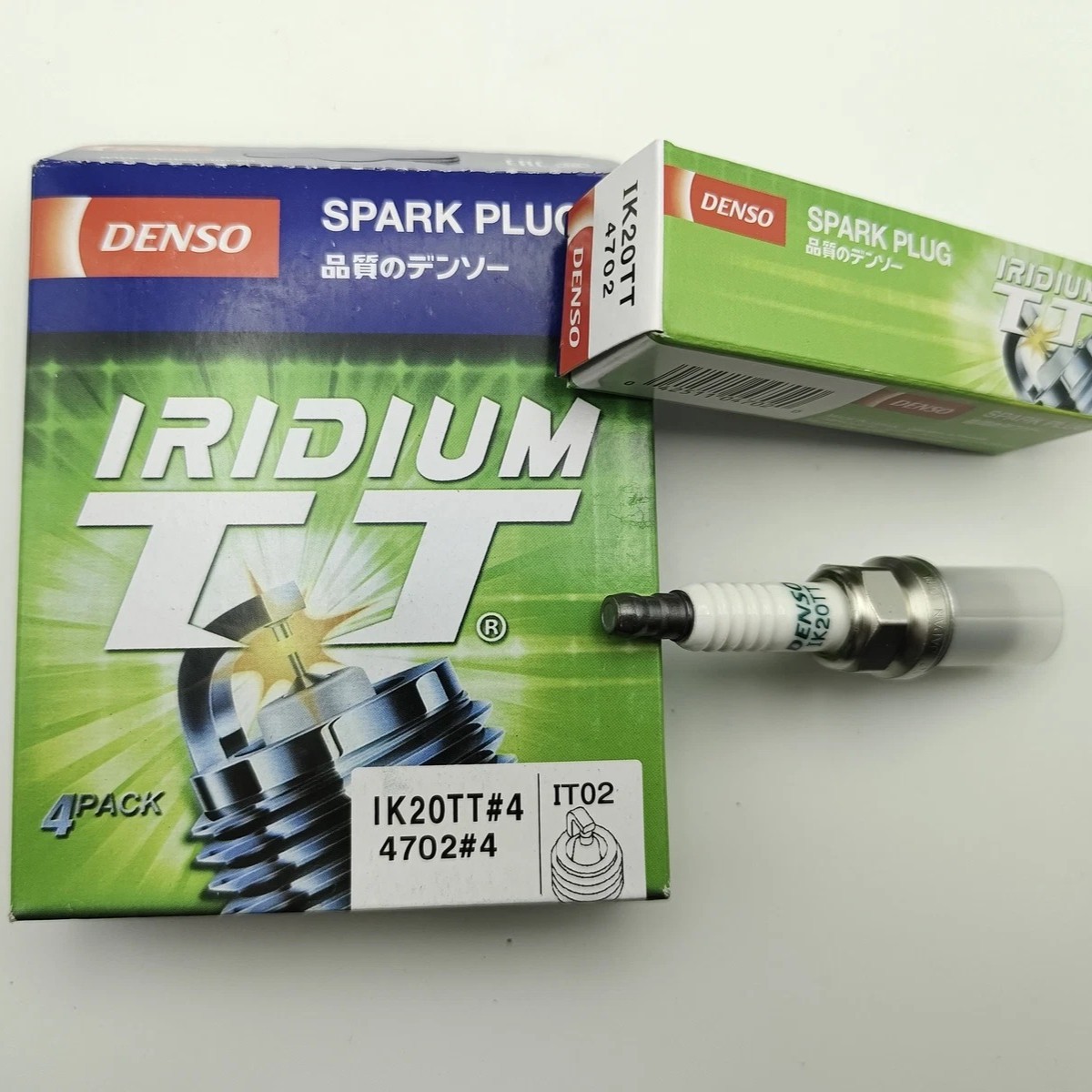 4Pcs OEM Denso IK20TT 4702 Iridium Spark Plug for Audi Chery VW Jeep Subaru