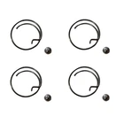 4x Spring & Steel Ball N078434 N089668 For Impact Driver DCF885/DCF886/DCF836