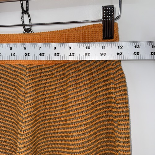 Zara Knit Crop Top Pant Set Womens S Striped Sleeveless Wide Leg Matching - Picture 7 of 11
