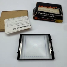 Mamiya RB67 Focusing Screen No.3 Rangefinder Spot Original Box & Manual Japan